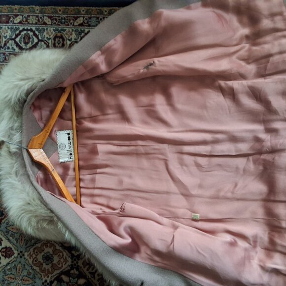 Vintage, Ultra Feminine, Shapley Car Coat - Picture 3 of 5